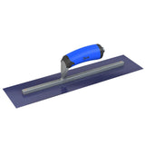 Bon Tool Blue Steel Square End Finish Trowel - Camel Back Wood Handle by Bon Tool