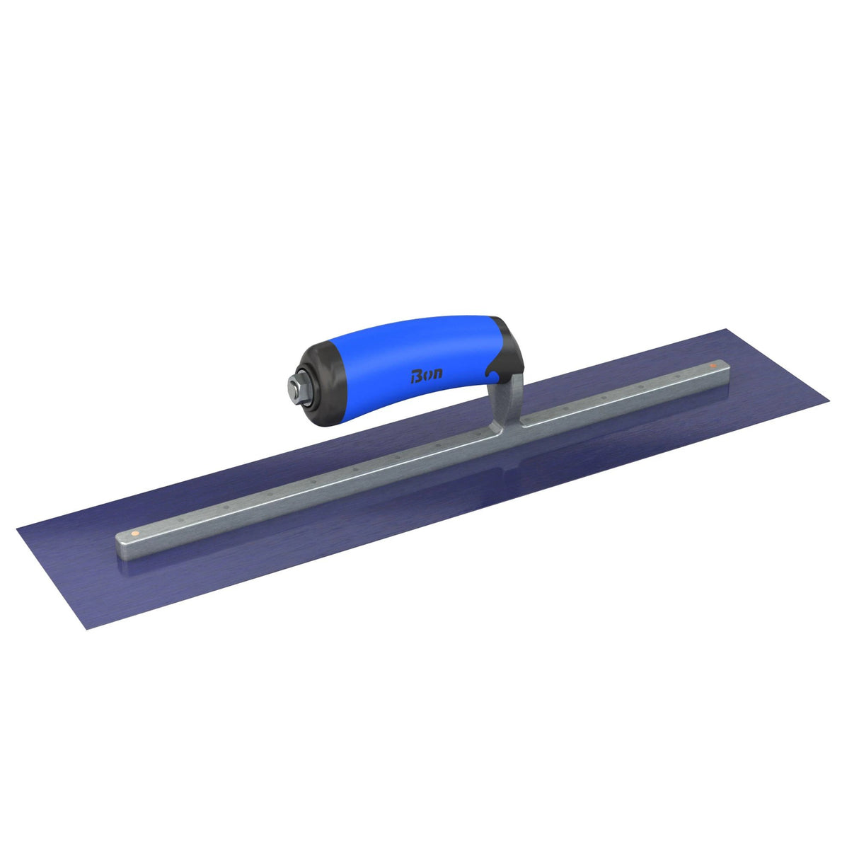 Bon Tool Blue Steel Square End Finish Trowel - Camel Back Wood Handle by Bon Tool