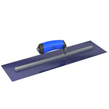Bon Tool Blue Steel Square End Finish Trowel - Camel Back Wood Handle by Bon Tool