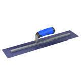 Bon Tool Blue Steel Square End Finish Trowel - Camel Back Wood Handle by Bon Tool
