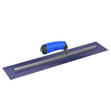 Bon Tool Blue Steel Square End Finish Trowel - Camel Back Wood Handle by Bon Tool