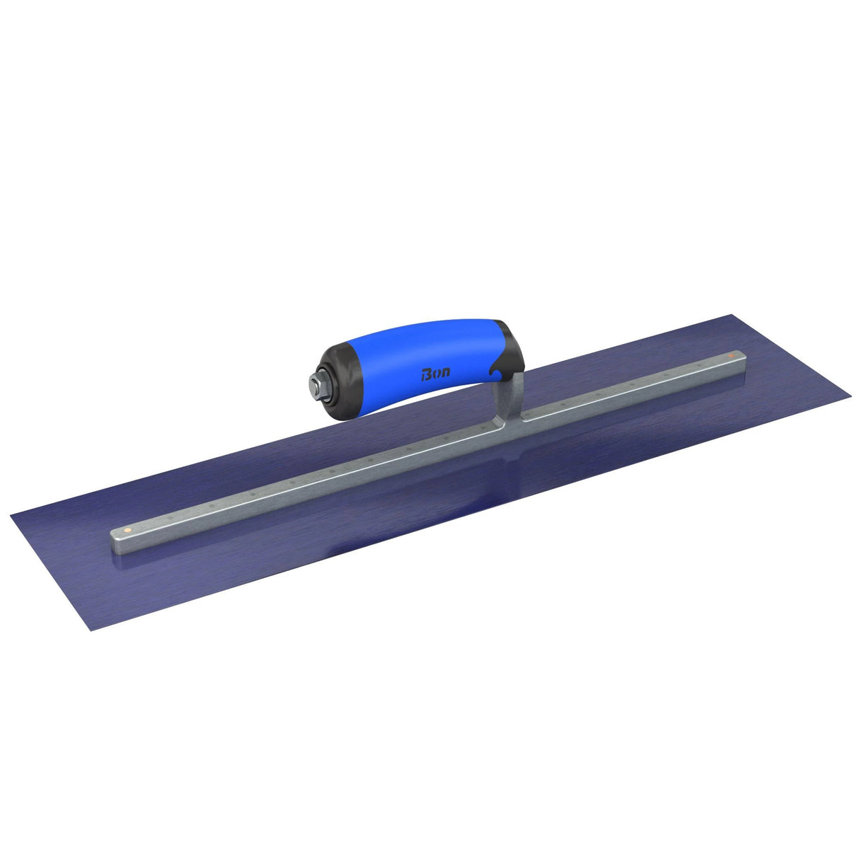 Bon Tool Blue Steel Square End Finish Trowel - Camel Back Wood Handle by Bon Tool