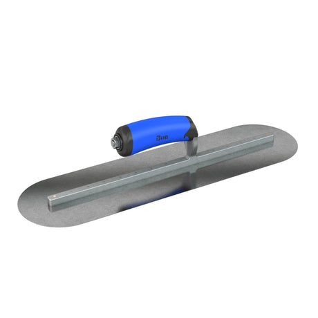 Bon Tool Carbon Steel Round End Finish Trowel - Comfort Wave Handle by Bon Tool
