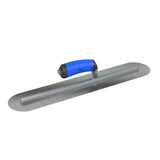 Bon Tool Carbon Steel Round End Finish Trowel - Comfort Wave Handle by Bon Tool