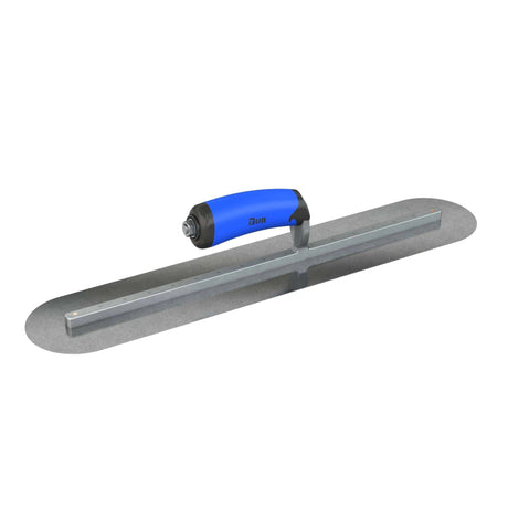 Bon Tool Carbon Steel Round End Finish Trowel - Comfort Wave Handle by Bon Tool