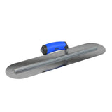 Bon Tool Carbon Steel Round End Finish Trowel - Comfort Wave Handle by Bon Tool