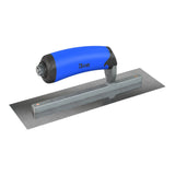 Bon Tool Carbon Steel Square End Finish Trowel - Comfort Wave Handle by Bon Tool