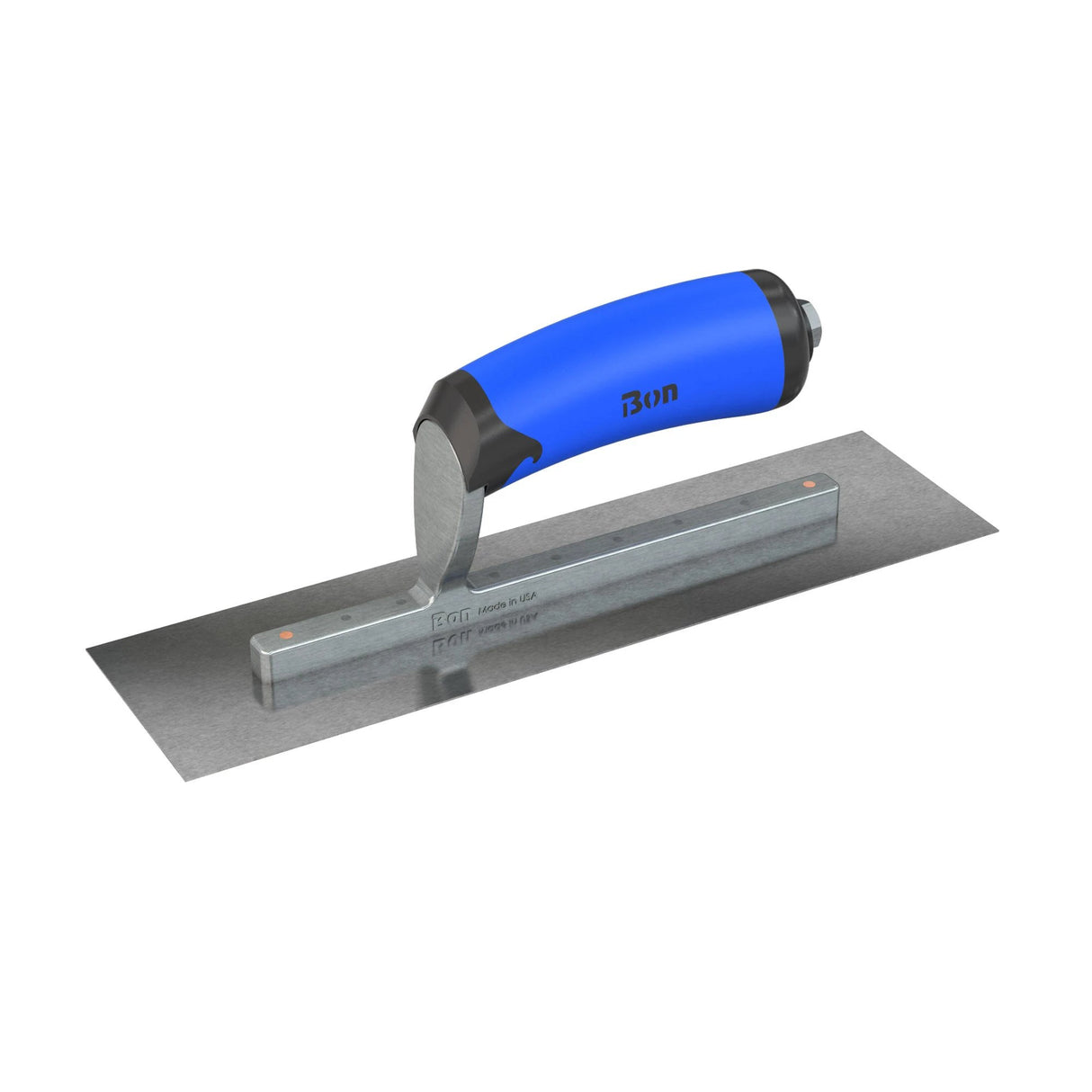 Bon Tool Carbon Steel Square End Finish Trowel - Comfort Wave Handle by Bon Tool