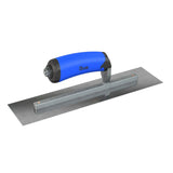 Bon Tool Carbon Steel Square End Finish Trowel - Comfort Wave Handle by Bon Tool