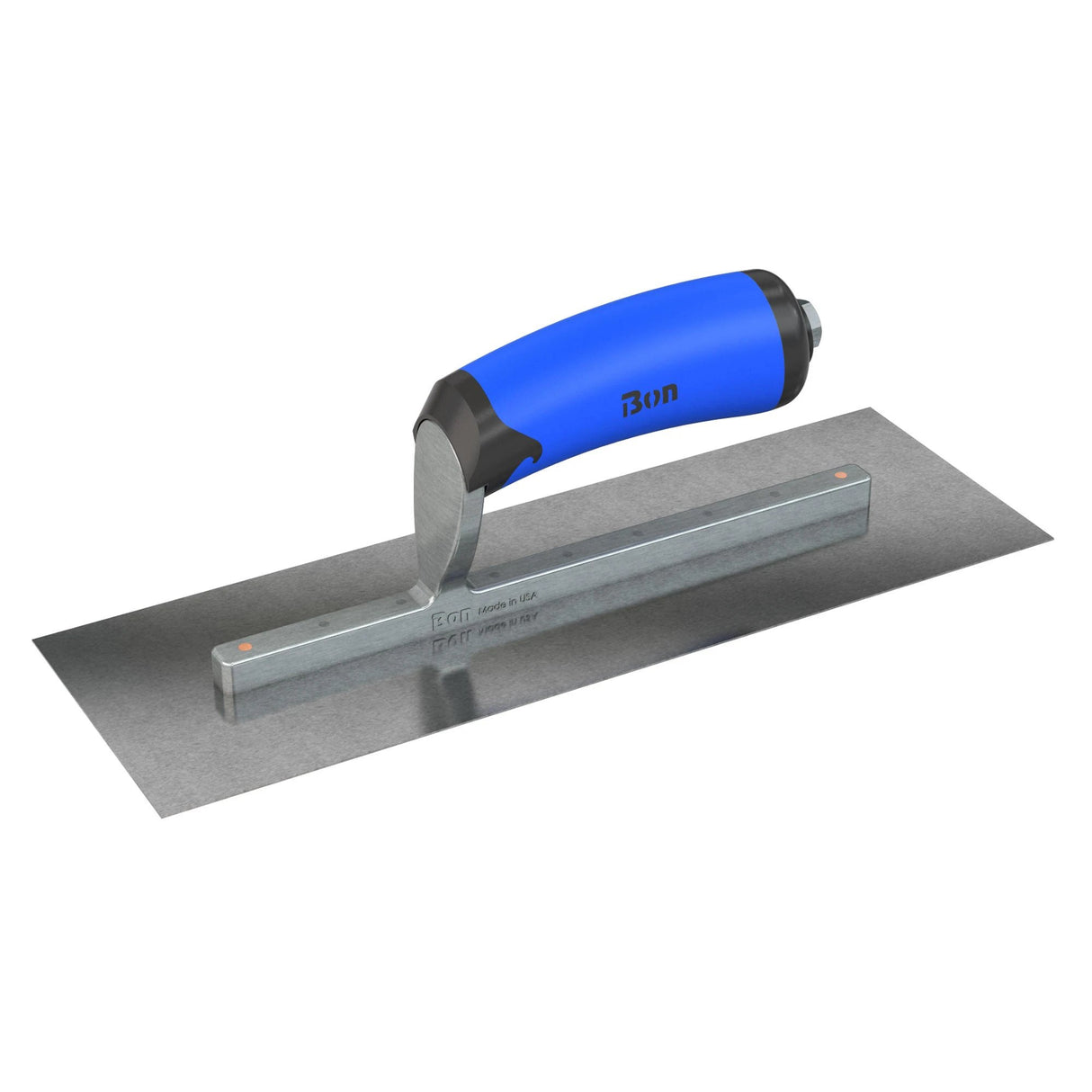 Bon Tool Carbon Steel Square End Finish Trowel - Comfort Wave Handle by Bon Tool