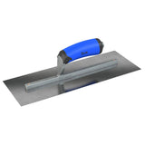 Bon Tool Carbon Steel Square End Finish Trowel - Comfort Wave Handle by Bon Tool