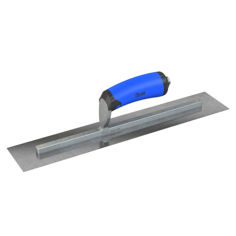 Bon Tool Carbon Steel Square End Finish Trowel - Comfort Wave Handle by Bon Tool