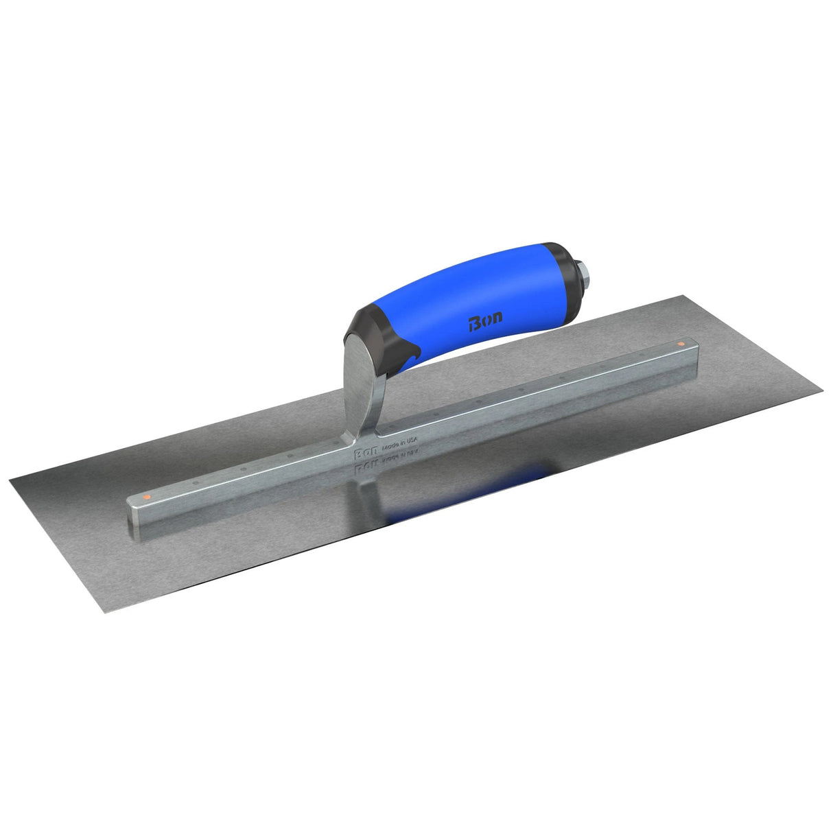 Bon Tool Carbon Steel Square End Finish Trowel - Comfort Wave Handle by Bon Tool
