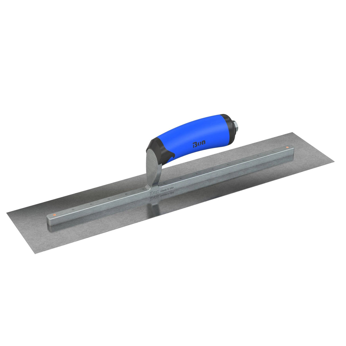Bon Tool Carbon Steel Square End Finish Trowel - Comfort Wave Handle by Bon Tool