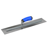 Bon Tool Carbon Steel Square End Finish Trowel - Comfort Wave Handle by Bon Tool