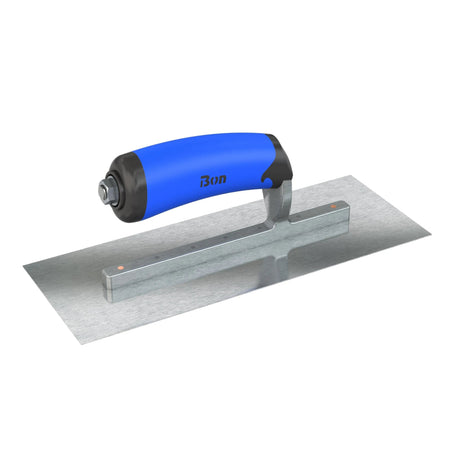Bon Razor Stainless Steel Finishing Trowel - Square End - Comfort Wave Handle by Bon Tool