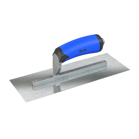 Bon Razor Stainless Steel Finishing Trowel - Square End - Comfort Wave Handle by Bon Tool