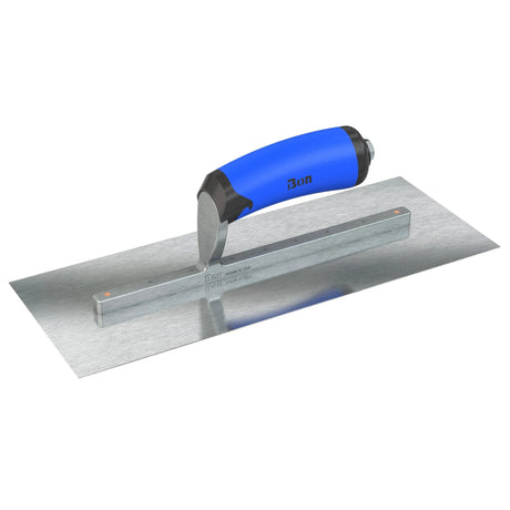 Bon Razor Stainless Steel Finishing Trowel - Square End - Comfort Wave Handle by Bon Tool