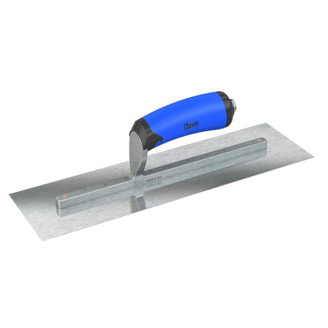 Bon Razor Stainless Steel Finishing Trowel - Square End - Comfort Wave Handle by Bon Tool