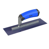 Bon Tool Ultra Flex Blue Steel Square End Finish Trowel - Comfort Wave Handle by Bon Tool