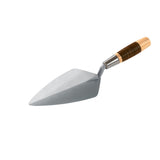 Bon Tool Narrow London Pro Carbon Steel Brick Trowel - Leather Handle