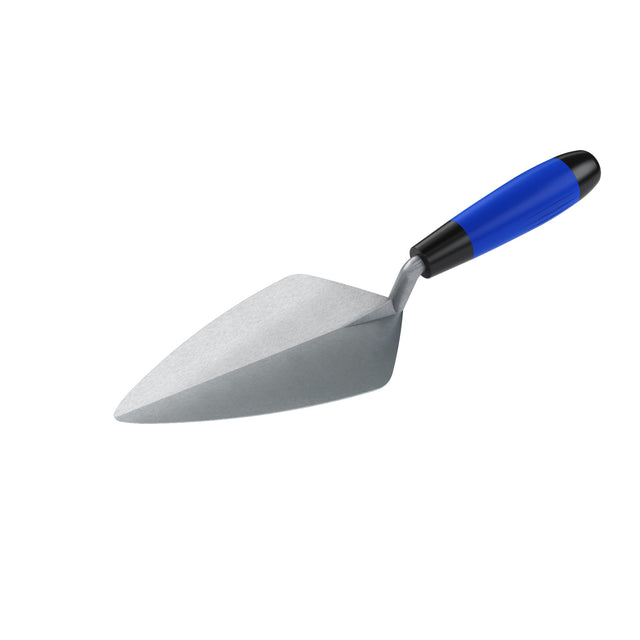 Bon Tool Narrow London Pro Carbon Steel Brick Trowel - Comfort Grip Handle