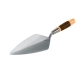 Bon Tool Narrow London Pro Carbon Steel Brick Trowel - Leather Handle