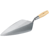 Bon Tool Narrow London Pro Carbon Steel Brick Trowel - Wood Handle