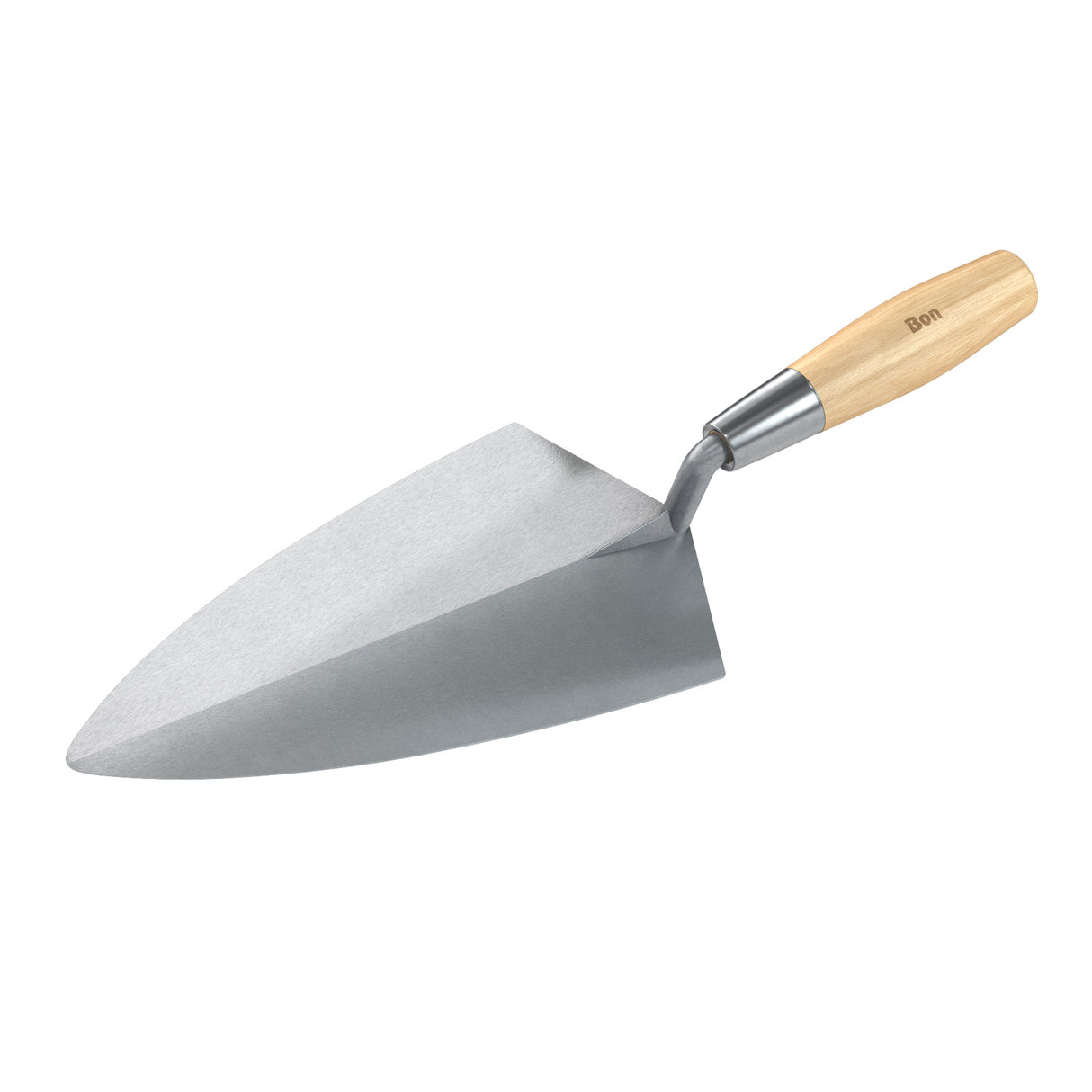 Bon Tool Philadelphia Pro Carbon Steel Brick Trowel - Wood Handle