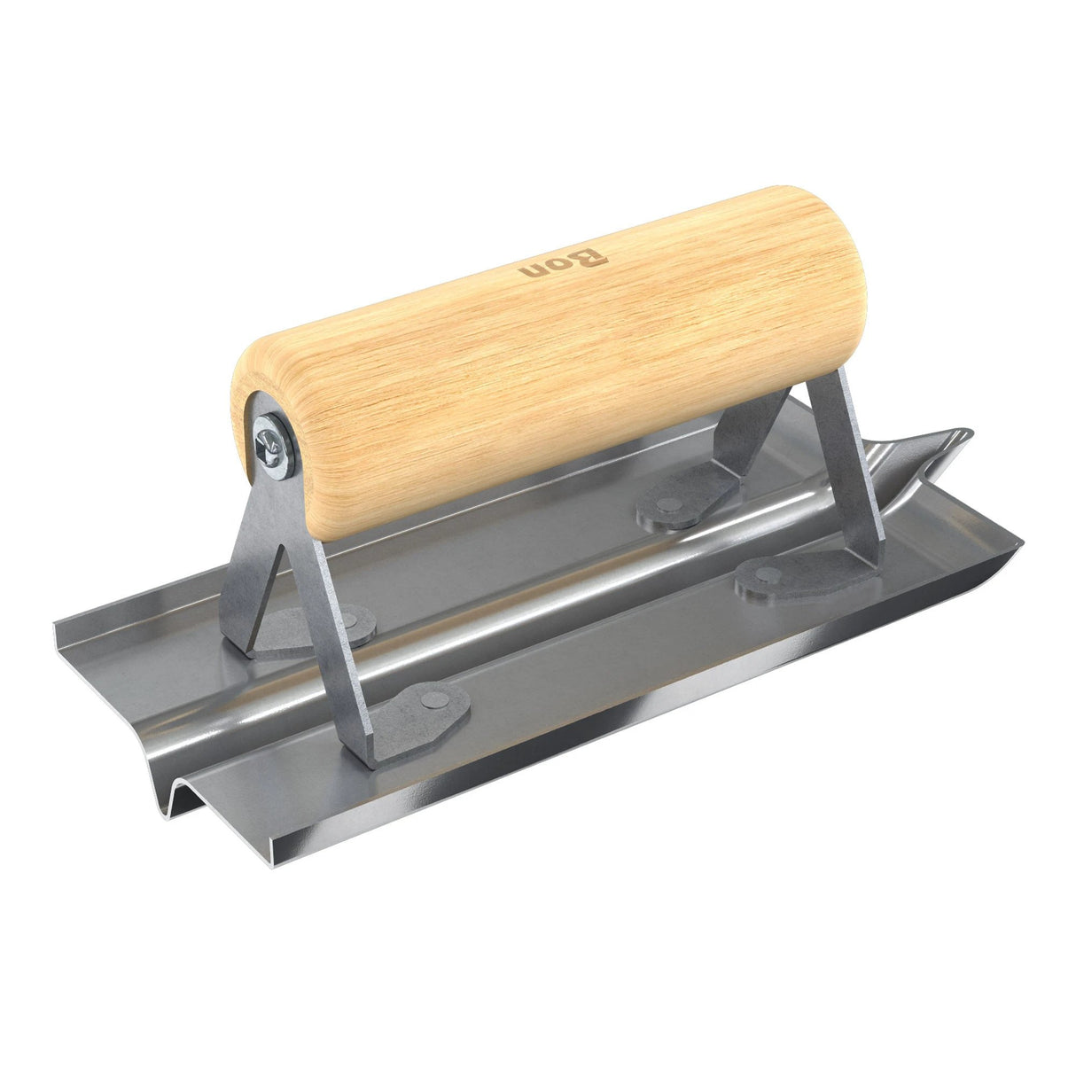 Bon Tool Stainless Steel Hand Concrete Groover - Wood Handle (82-228) by Bon Tool