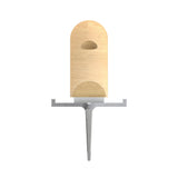 Bon Tool Red Line Vegas Hand Groover - Serrated - Wood Handle (82-839) by Bon Tool