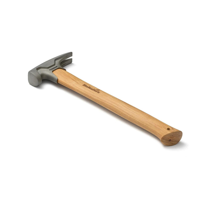Hultafors TRW 10 TI titanium claw hammer with hickory handle