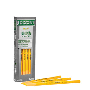 Dixon China Marker - Yellow 84-281 (Single Pencil) by Bon Tool
