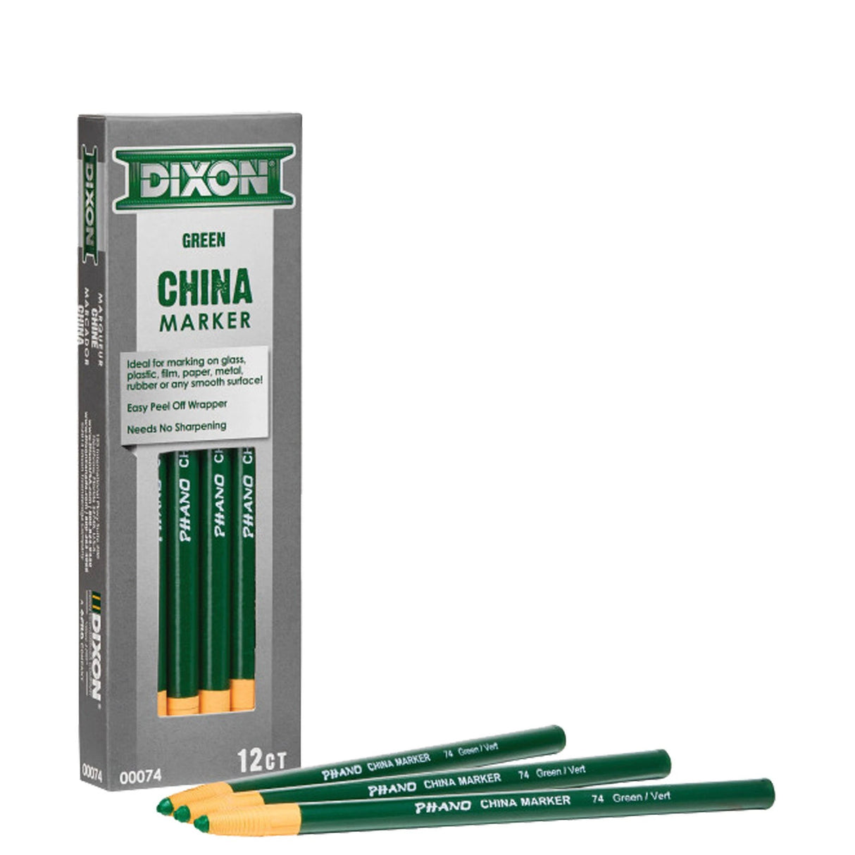 Dixon China Marker - Green 84-285 (Single Pencil) by Bon Tool