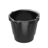 Bon Tool Heavy-Duty Rubber Pail with Pouring Lip