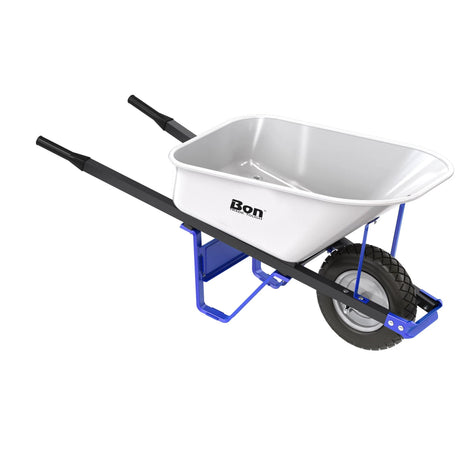 Bon Tool Trade Tough Steel Tray Wheel Barrow by Bon Tool