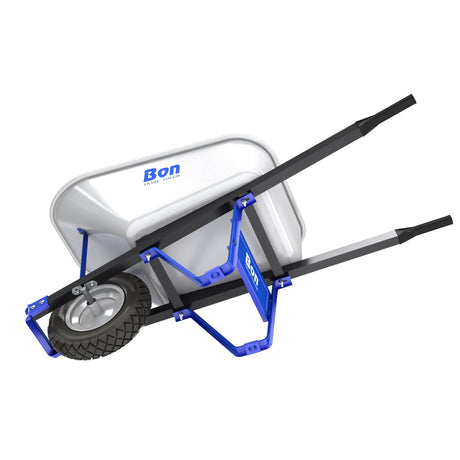 Bon Tool Trade Tough Steel Tray Wheel Barrow by Bon Tool