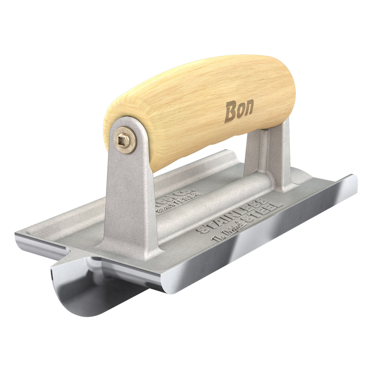 Bon Tool Stainless Steel Bullet™ Groover - Wood Wave Handle (89-380) by Bon Tool