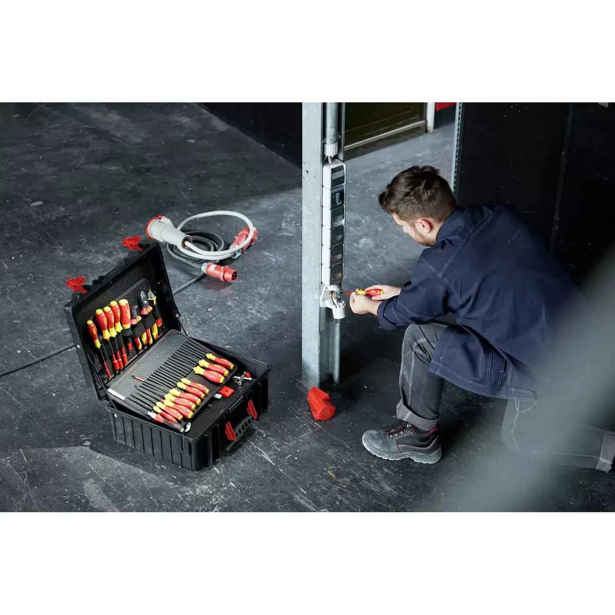 Wiha Tool case XL electric – 81-pcs.