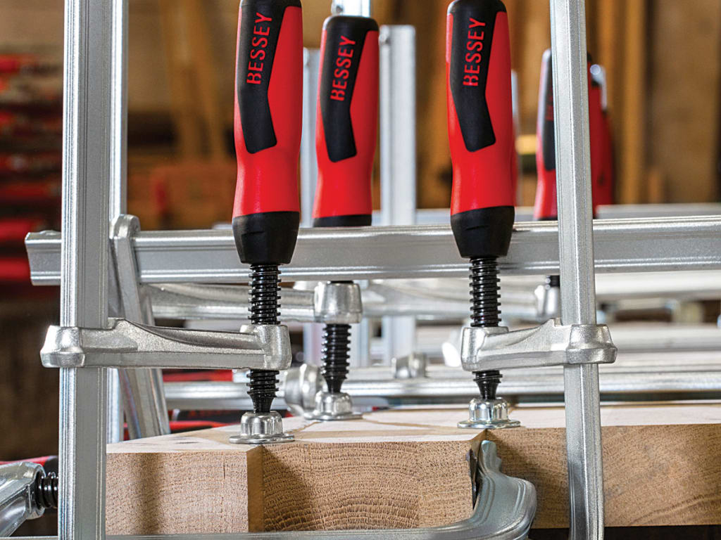 Bessey GZ-2K all-steel screw clamp – 160mm – product view 4