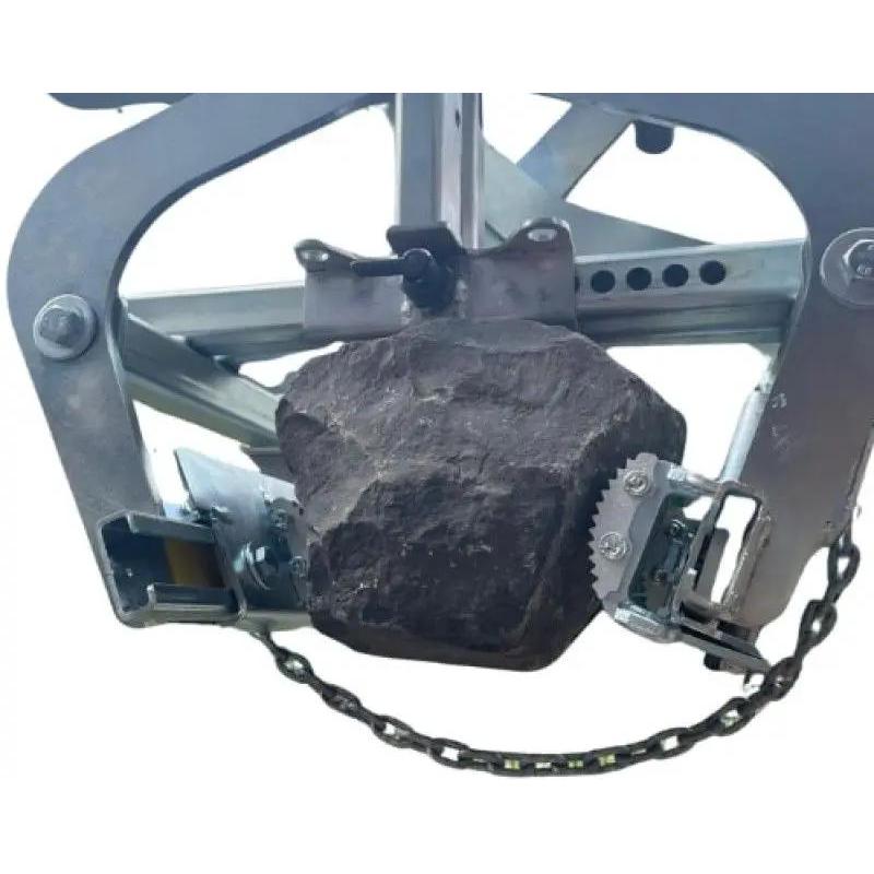 Almi AL750 UNI Block Clamp – 750kg Universal Kerb & Step Lifting Grab by Almi