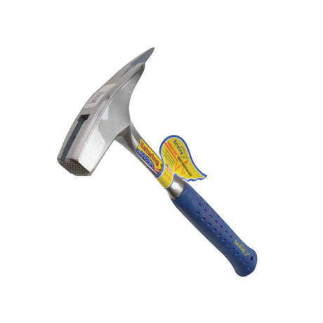 Milled + Magnetic Nail Starter - Estwing E3/239MM vinyl grip roofers pick hammer