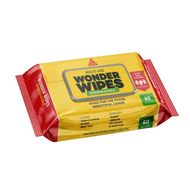 Wonder Wipes Biodegradable (60) by Sika