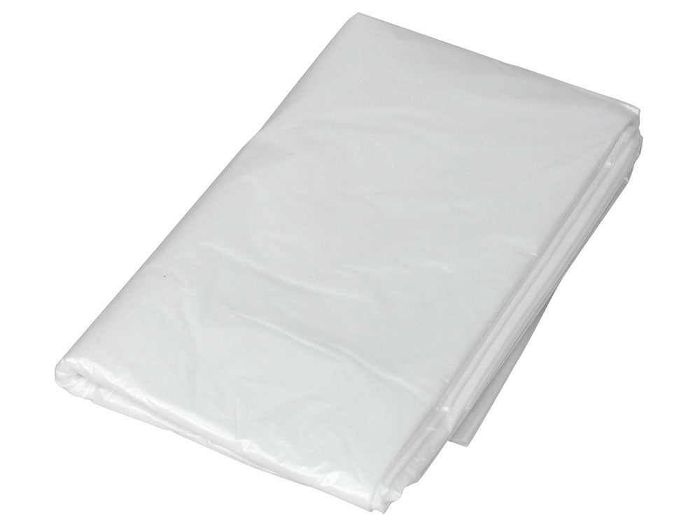 Faithfull Light-Duty Polythene Dust Sheet – 3.6 × 2.7m