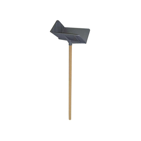 Faithfull Plastic Brick Hod with wooden handle.