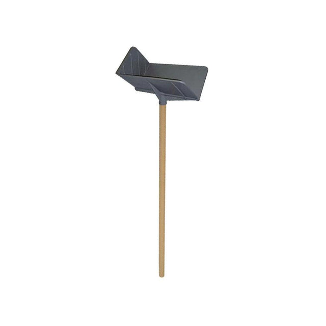 Faithfull Plastic Brick Hod with wooden handle.