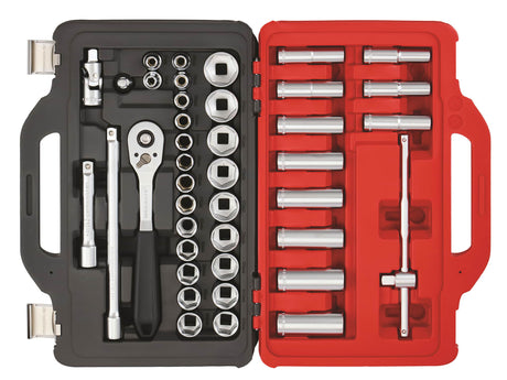 Facom TWIN BOX socket set – 41 pieces – 1/2in drive – product view 2