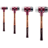 Halder Simplex soft-face mallet, cast iron housing - Rubber Composition / Superplastic by Halder