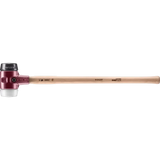 Halder Simplex soft-face sledge hammer, cast iron housing - Rubber composition / Superplastic by Halder
