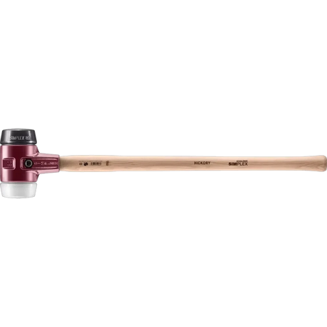 Halder Simplex soft-face sledge hammer, cast iron housing - Rubber composition / Superplastic by Halder